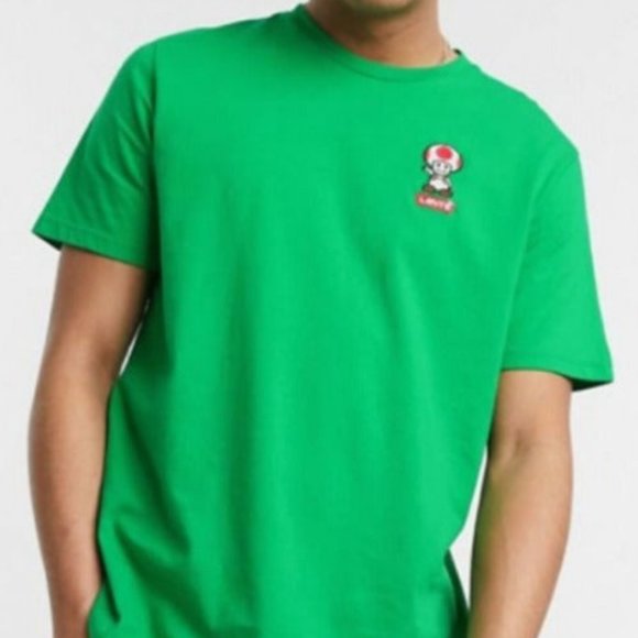 Levis X Super Mario Toad Tee Shirt 